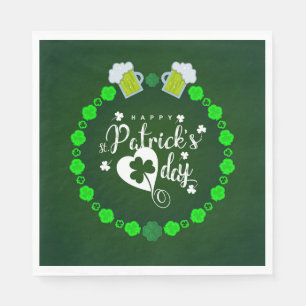 Serviette En Papier Serviettes Saint Patrick