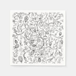 Serviette En Papier Serviettes tendance