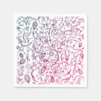 Serviette En Papier Serviettes tendance