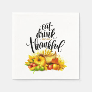 Serviette En Papier Serviettes Thanksgiving