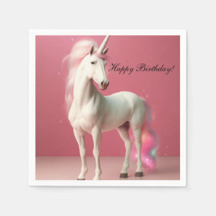 Serviette En Papier serviettes Unicorne