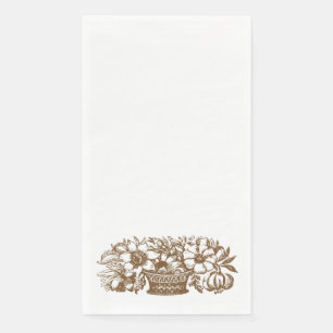 Serviette En Papier Serviettes vintages en papier