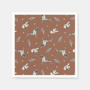Serviette En Papier Serviettes   Western Party Napkins