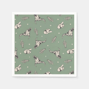 Serviette En Papier Serviettes   Western Party Napkins