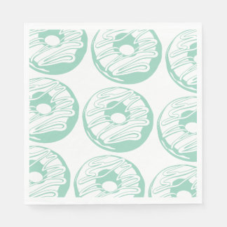 Serviette En Papier Servilleta de papel donuts 
