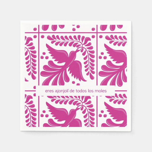 Serviette En Papier servilleta de papel maladie (Devant)