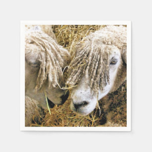 SERVIETTE EN PAPIER SHEEP