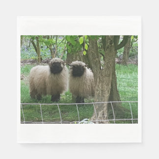 Serviette En Papier Sheep Picture