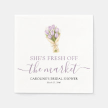 She's Fresh Off The Market Tulips Bridal Shower