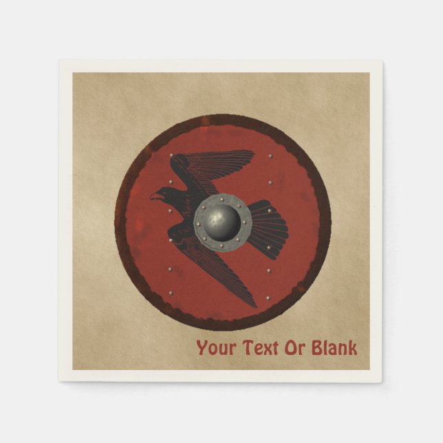 Serviette En Papier Shield (Devant)