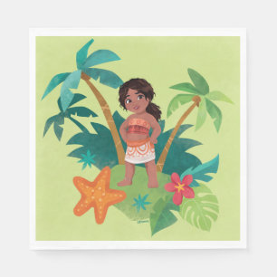 Serviette En Papier Simea Island Graphic