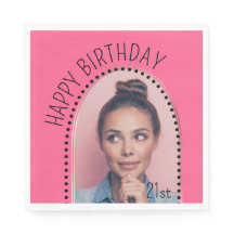 Simple Chic N'Importe Quel Âge Anniversaire Rose G