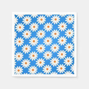 Serviette En Papier Simple Cute Daisy Floral