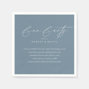 Serviette En Papier Simple Moderne Script Calligraphie Fun Fun Fun Fun