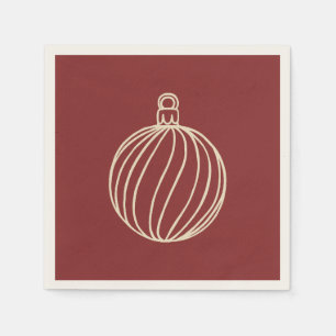 Serviette En Papier Simply Christmas Collection - Bauble