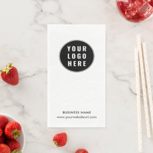 Serviette En Papier Site promotionnel de votre marque de logo commerci