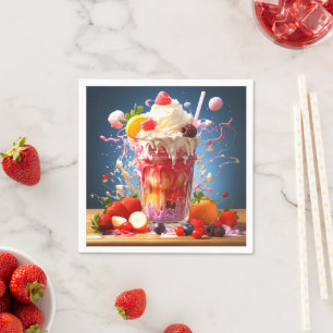 Serviette En Papier Smoothie