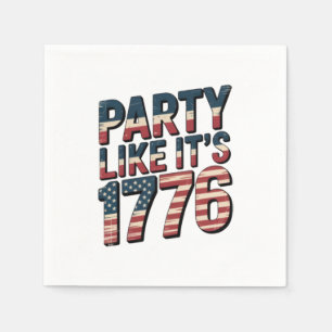 Serviette En Papier Snakin'Like It's 1776