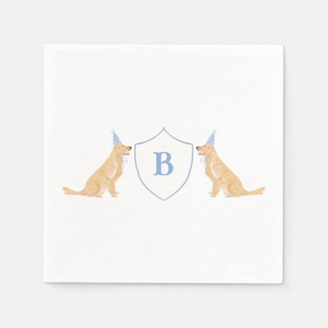 Serviette En Papier Snids Escargots Chien Chien Tails serviettes (Devant)