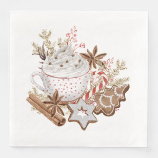 Serviette En Papier Soins de Noël