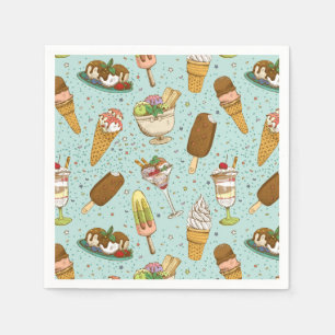 Serviette En Papier Soins sucrés