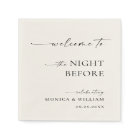 Soirée de répétition minimaliste élégante