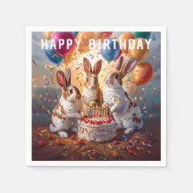 Soirée lapins fête d'anniversaire