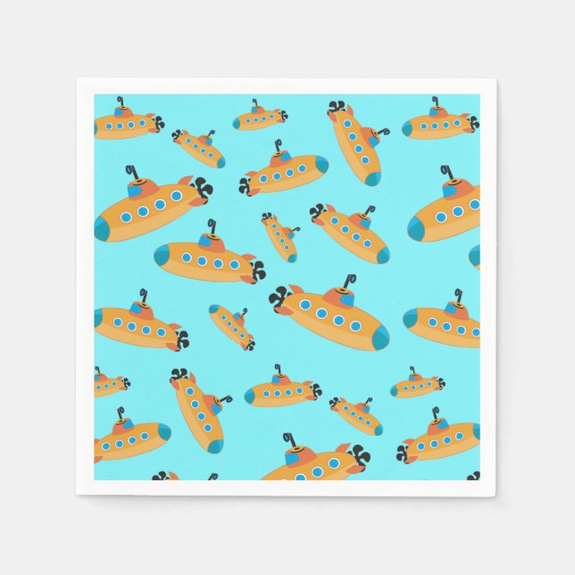 Serviette En Papier Soirée Motif pour enfants (Devant)