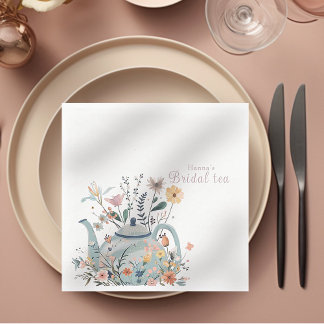 Serviette En Papier Soirée thé chic Douche nuptiale