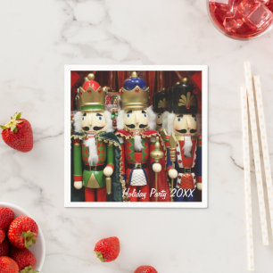Serviette En Papier Soldats de Noël des Noisettes