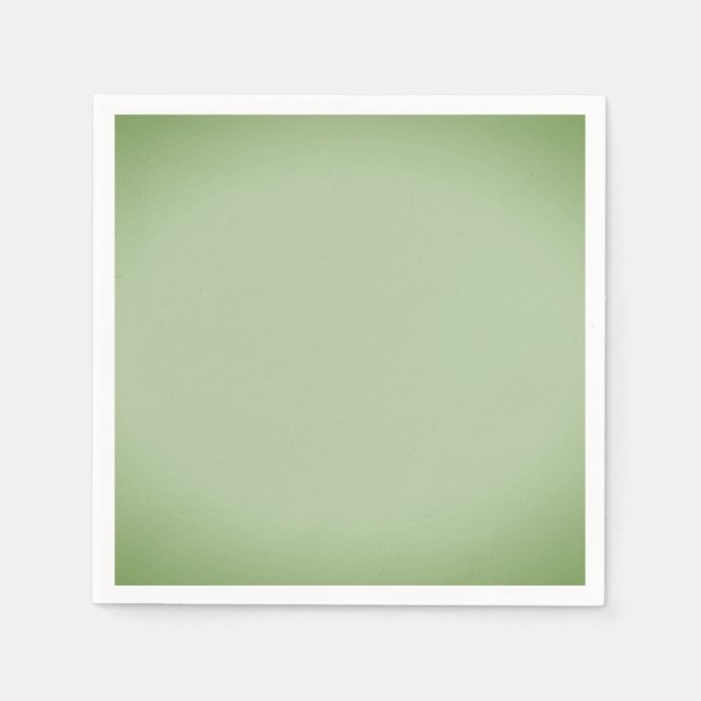 Serviette En Papier Solid Jade Green Celadon (Devant)