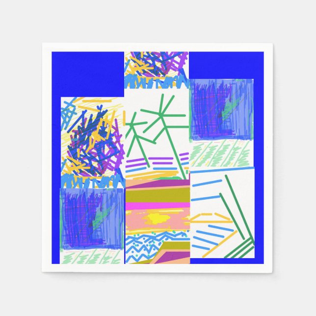 Serviette En Papier Solive (Devant)