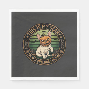 Serviette En Papier Sorcière de jour infirmière Nuit Halloween Faucheu