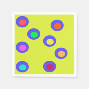 Serviette En Papier Soucoupes volantes