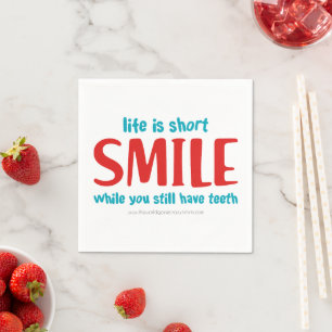 Serviette En Papier Sourire