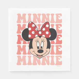 Serviette En Papier Souris Minnie Rétro