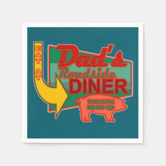 Serviette En Papier Sous-verres pour le snack routier de papa