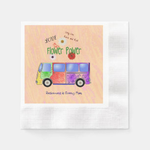 Serviette En Papier Souvenez-vous des années 60 Rock and Roll, Super, 