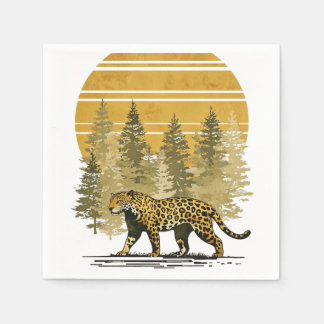 Serviette En Papier Soyez un Jaguar aztèque