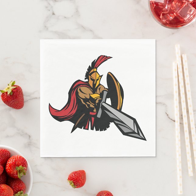 Serviette En Papier Spartiate (Créateur téléchargé)