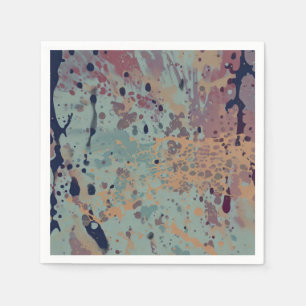 Serviette En Papier Spatter cosmique