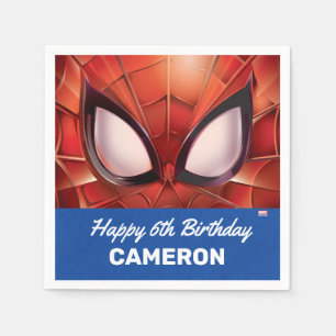 Serviette En Papier Spider-Man Anniversaire de Super Hero