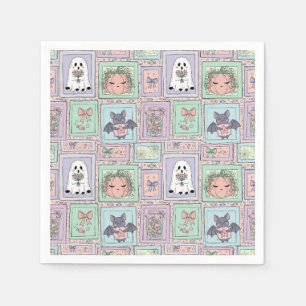 Serviette En Papier Spiritueux Whimsical dans les rêves Pastel