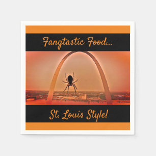 Serviette En Papier St Louis Arch - Cocktail & Serviettes de fête