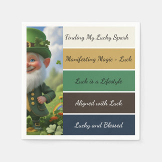 Serviette En Papier St. Patrick’s Affirmation Napkins