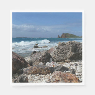 Serviette En Papier St. Thomas Rocky Beach
