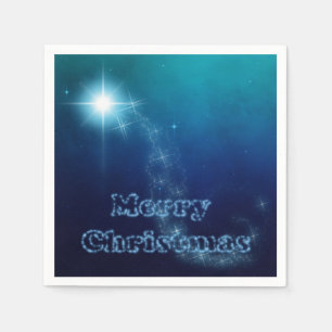 Serviette En Papier Star du ciel de Noël de Bethléem