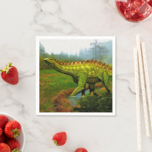 Serviette En Papier Stegosaurus