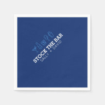 Stock The Bar Cocktail Napkin