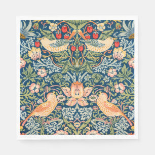 Serviette En Papier Strawberry Thief (par William Morris)